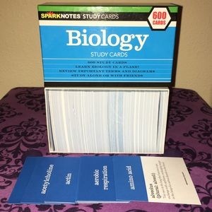 Sparknotes Biology Study Cards